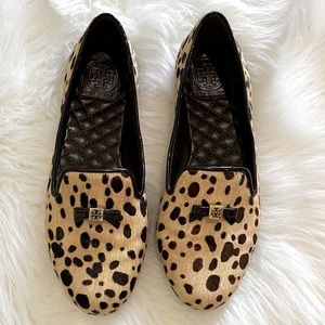 Tory Burch Cheetah Print Chandra Loafers